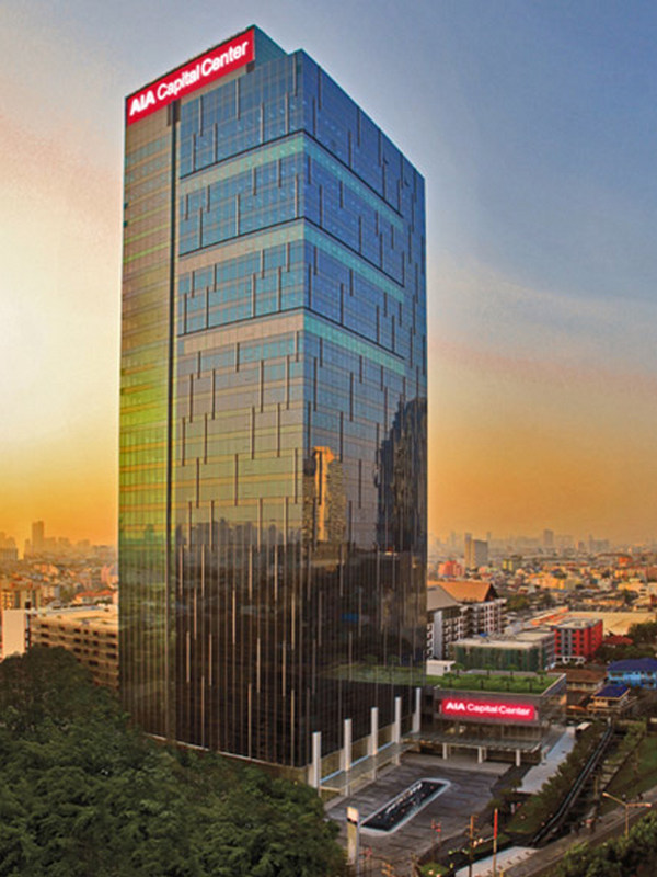 อาคารสํานักงานให้เช่า ออฟฟิศให้เช่า รัชดา, พระราม 9 AIA Capital Center อาคารเอไอเอ แคปปิตอล เซ็นเตอร์